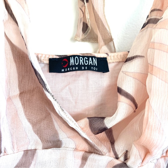 【SALE】Morgan de Toi y2k Chiffon dress, One size - Picture 4 of 10